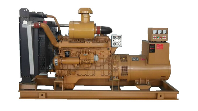 平山上柴250kw大型柴油二手发电机组