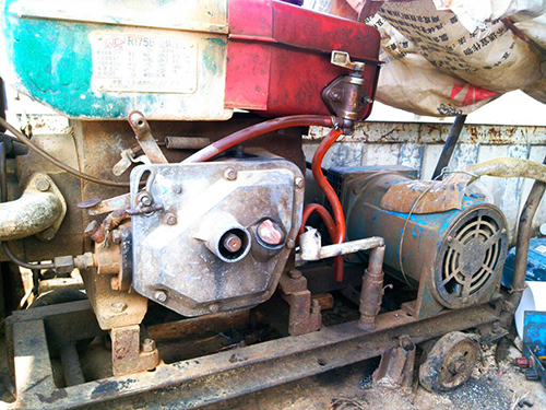 平山单杠柴油机发电机出租